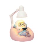 Figurine de poup�e faite � la main, bo�te � bonbons pour couple �g�, petite lampe, d�coration de bureau ...