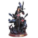 Figurine en pvc anime naruto shippuden itachi gk uchiha itachi avec jouet de collection corbeau