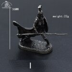 Figurine de soldat spartiate en mtal vintage, figurine d'auckland, modle de soldat spartiate des prairies, ...