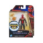 Figurine spider - man : spiderman 15 cm rouge et noir + mystery webgear - personnage articul marvel ...