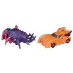 Figurine transformers : combiner force : saberhorn et bisk