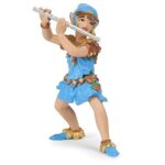 Figurine troubadour a la flte