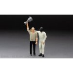 Figurines vainqueur pilote et team manager 1 / 43 vitesse - vitesse