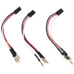 Fil de cuivre de bobine de 2, 0 mm m�le a fiches banane m�les servo pour moteur sans balais 1525 1625 ...