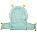 Filet de bain en forme de t pour bb, oreiller de baignoire, coussin anti - alde, sac en filet pour ...