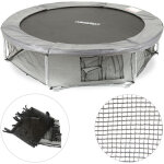 Filet de cadre trampoline filet de protection filet de s�curit� pour le sol accessoire jardin 182 cm, ...