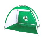 Filet de dchiquetage de golf pliable en maille de nylon vert, support de collecte de balles, sac de ...