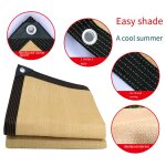 Filet d'ombrage de jardin ext�rieur, protection uv, ombrage piscine, d'abri plantes style b