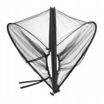 Filet de poussette longue durée, grande fermeture eclair flexible et respirante, noir Filet de poussette longue durée, grande fermeture eclair flexible et respirante, noir