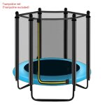 Filet de sécurité pour trampolines de jardin, 1. 2m / 1. 4m / 1. 5m, protection contre les uv, remplacement ... Filet de sécurité pour trampolines de jardin, 1. 2m / 1. 4m / 1. 5m, protection contre les uv, remplacement ...