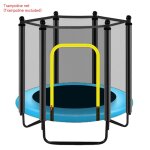 Filet de sécurité pour trampolines de jardin, 1. 2m / 1. 4m / 1. 5m, protection contre les uv, remplacement ... Filet de sécurité pour trampolines de jardin, 1. 2m / 1. 4m / 1. 5m, protection contre les uv, remplacement ...