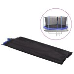 Filet de scurit pour trampoline rond 3, 96 m pe noir