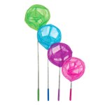 Filet t�lescopique extensible pour attraper des poissons, 34 pouces, jouets de p�che color�s