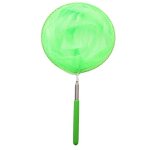 Filet t�lescopique en maille pour attraper des insectes et des papillons, avec poign�e antid�rapante, ...