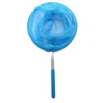 Filet t�lescopique en maille pour attraper des insectes et des papillons, avec poign�e antid�rapante, ...