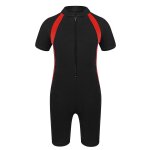 Filles combinaisons de bain enfants une pièce manches courtes shorty combinaison be Filles combinaisons de bain enfants une pièce manches courtes shorty combinaison be