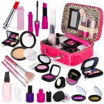 Fille semblant jouer maquillage jouet simulation cosmétiques rose maquillage ensemble simulation fille ... Fille semblant jouer maquillage jouet simulation cosmétiques rose maquillage ensemble simulation fille ...