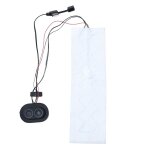 Film chauffant electrique usb pour echarpe et cou, coussin chauffant pour l'hiver, r�glage de la temp�rature ...
