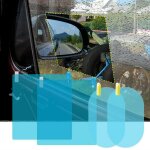 Film de protection pour r�troviseur de voiture, 4 pi�ces, imperm�able, anti - bu�e, pour vitres