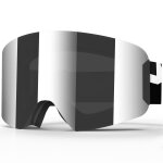 Findway - lunettes de ski otg pour enfants, protection uv, anti - bue, contre le vent, pour garons ...