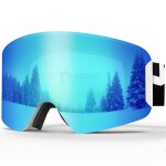 Findway - lunettes de ski otg pour enfants, protection uv, anti - bue, contre le vent, pour garons ...