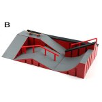 Finger skateboard big scene , mini park figure, skate platform, stunt, rampe, escaliers, hall incentr, ...