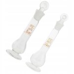 Fiole jaugée 2 pièces avec base et bouchon rodé ml Fiole jaugée 2 pièces avec base et bouchon rodé ml