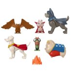 Fisher - price dc league of super - pets krypto et les super - animaux - coffret 6 figurines