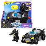 Fisher - price imaginext - batmobile metal force dc super friends - v�hicule et figurine