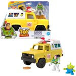 Fisher - price imaginext disney pixar - camion pizza planet avec buzz l'eclair et alien