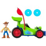 Fisher - price imaginext toy story - woody et sa voiture de course coffret de jeu