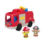 Fisher - price - jouet camion de pompier little people - jouet d'veil et dveloppement de l'imagination ...