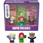 Fisher - price little people coffret collector super - vilains dc - 3 figurines