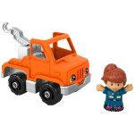 Fisher - price little people help and go tow truck