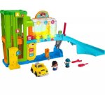 Fisher price - little people smart stages light - up learning garage [collectables] figure