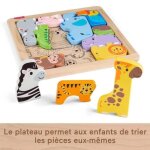 Fisher - price - puzzle animaux en bois
