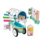 Fisher - price wonder makers le chariot de glaces set de construction 15 pices + 3 ans