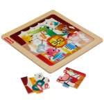 Fisher - price wooden jigsaw puzzle