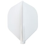 Fit flights ailettes flechettes 6 ailettes flechettes unid. fuse blanche