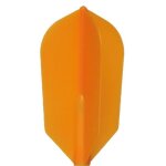 Fit flights ailettes flechettes 6 ailettes flechettes unid. orange mince