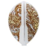 Fit flights ailettes flechettes yutaro sato 3 ovales primas Fit flights ailettes flechettes yutaro sato 3 ovales primas