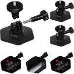 Fixation adhsif 3m base autocollant sur casque pour camras d'action, aussi compatible avec dji osmo ...