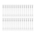 Flacons de bulles de savon en forme de tube et de coeur, 100 pi�ces, cadeaux de mariage pour invit�s, ...