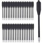 Flèche arbalète pistolet en plastique pour cible de fleche arbalete de 50 lb / 80 lb, 6. 3 boulons d'arbalète ... Flèche arbalète pistolet en plastique pour cible de fleche arbalete de 50 lb / 80 lb, 6. 3 boulons d'arbalète ...