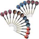Flechette pointe acier 14 grammes, jeu de flchettes, set de flechettes professionnel, darts en mtal, ...