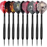 Flechette pointe acier 25 grammes, jeu de fléchettes, set de flechettes professionnel, universels accessoires ... Flechette pointe acier 25 grammes, jeu de fléchettes, set de flechettes professionnel, universels accessoires ...