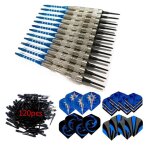 Fl�chettes � pointe souple avec pointes suppl�mentaires, vols pour fl�chettes �lectroniques, jeux de ...