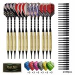 Fl�chettes professionnelles pour jeu de fl�chettes �lectronique, pour bar de f�te, jeux d'int�rieur et ...