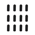 Flchettes de vol en alliage d'aluminium, 12 pices, protecteur de queue d'aile de flchette en acier ...