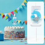 Flocon neige paillettes bougie number, bougie d'anniversaire neige glace et neige brillantes bougies ... Flocon neige paillettes bougie number, bougie d'anniversaire neige glace et neige brillantes bougies ...